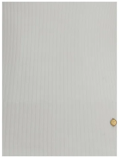 Chloé Women Cotton Tank Top In White