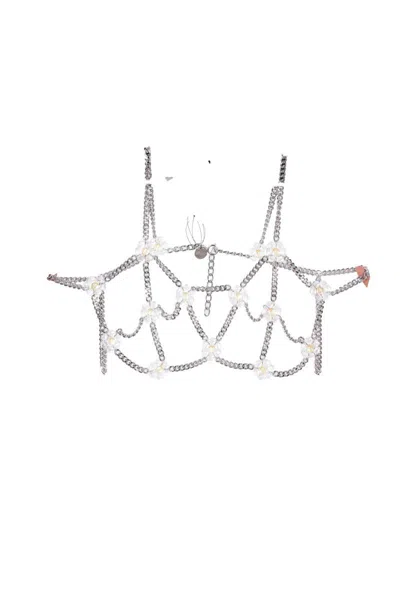 Noir Kei Ninomiya Top In Silver