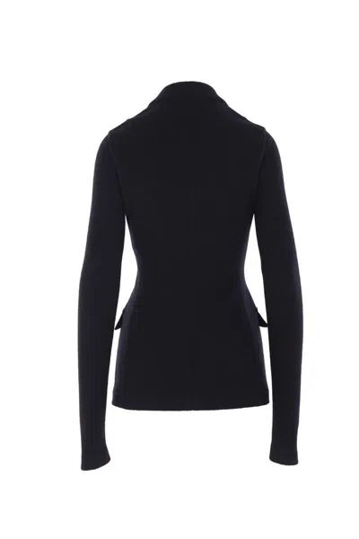 Dolce & Gabbana Black Wool Blazer In Black