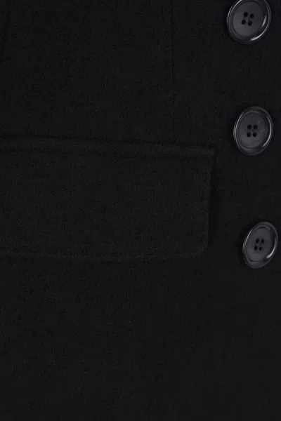 Dolce & Gabbana Black Wool Blazer In Black
