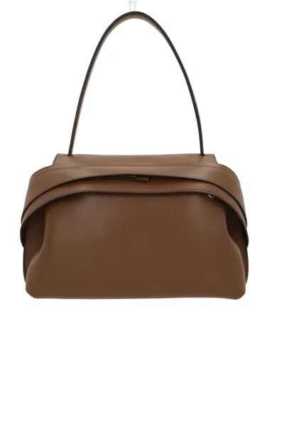 Tod's Wave Medium Shoulder Bag In Brown