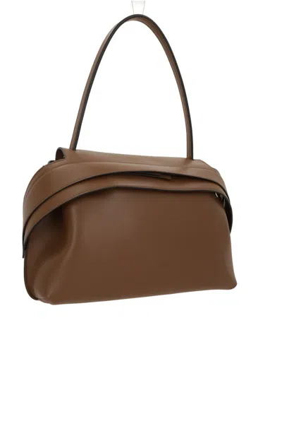 Tod's Wave Medium Shoulder Bag In Brown
