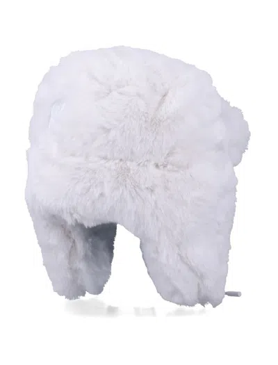 Goldbergh Goldberg Cher Fluffy Aviator Hat In White
