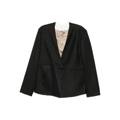 Viktoria Chan Panelled Blazer In Blue