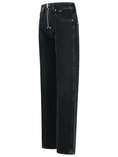 Isabel Marant 'stely' Black Denim Pants In Black