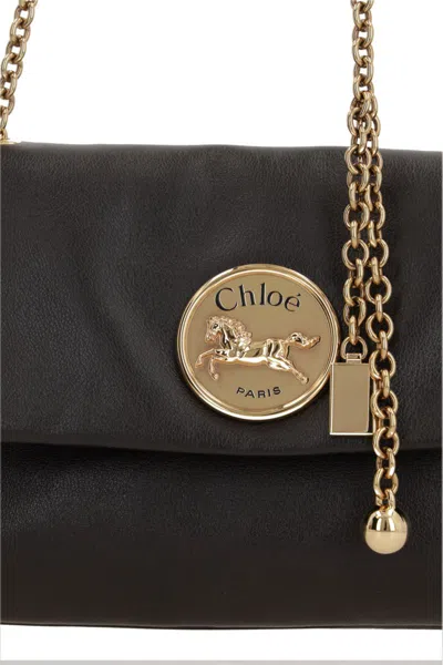 Chloé Heritage Chain-strap Shoulder Bag In Brown