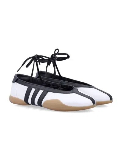 Adidas Originals Adidas Taekwondo Mei White Ballet Shoes In Multi