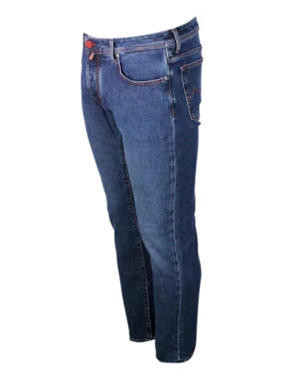 Jacob Cohen Jeans In Animal Print