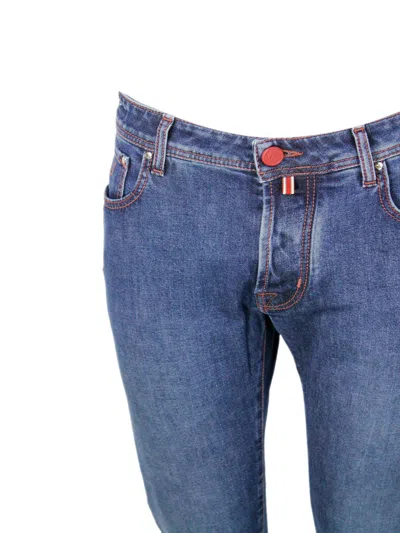 Jacob Cohen Jeans In Animal Print
