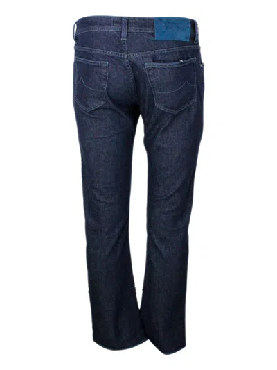 Jacob Cohen Trousers In Blue