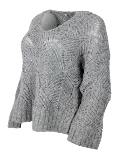 Antonelli Florence Sweaters In Gray