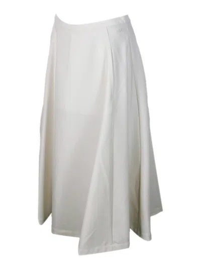 Add Skirt In White