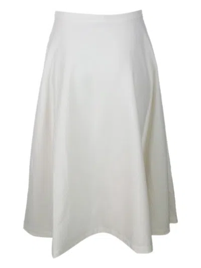 Add Skirt In White