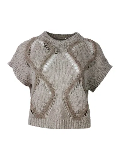 Antonelli Florence Sweaters In Brown
