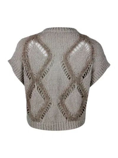 Antonelli Florence Sweaters In Brown