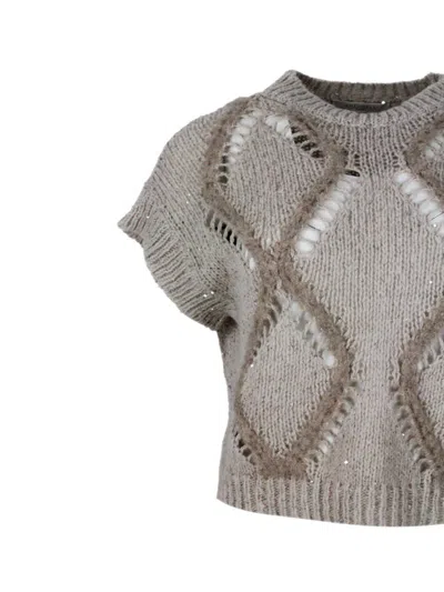 Antonelli Florence Sweaters In Brown