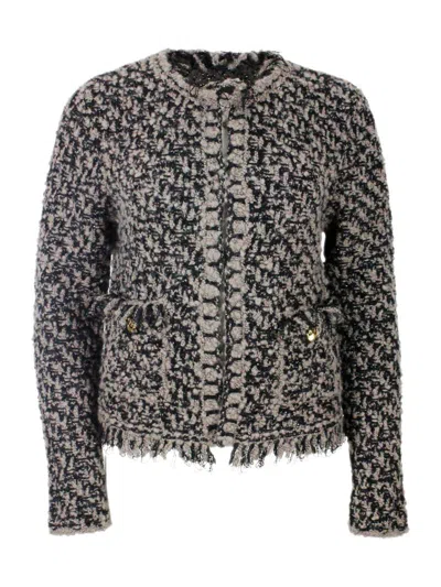 Fabiana Filippi Chanel Jacket In Gray
