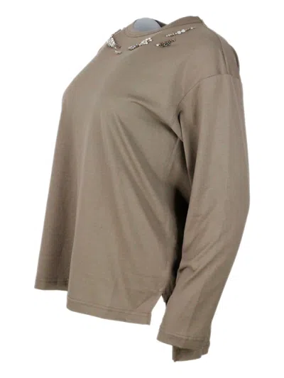 Fabiana Filippi T-shirts And Polos In Brown