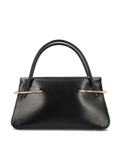 Givenchy Versatile Tote Bag Shoulder Strap Top Handles In Black