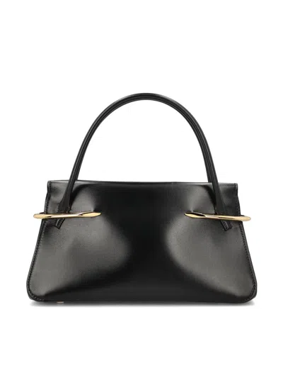 Givenchy Versatile Tote Bag Shoulder Strap Top Handles In Black