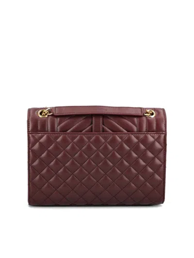 Saint Laurent Envelope Medium Shoulder Bag In Red