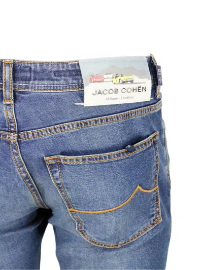 Jacob Cohen Trousers In Blue