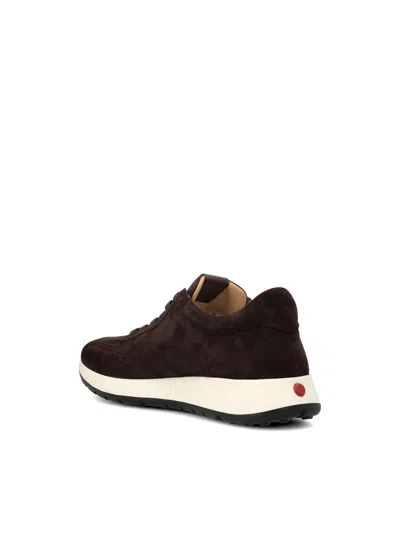 Tod's Suede Allacciato 79k Sneakers In Brown