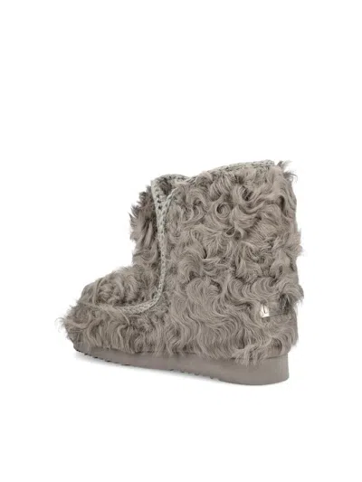 Mou Eskimo 18 Checkiang Fur Boots In Multi