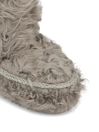 Mou Eskimo 18 Checkiang Fur Boots In Multi