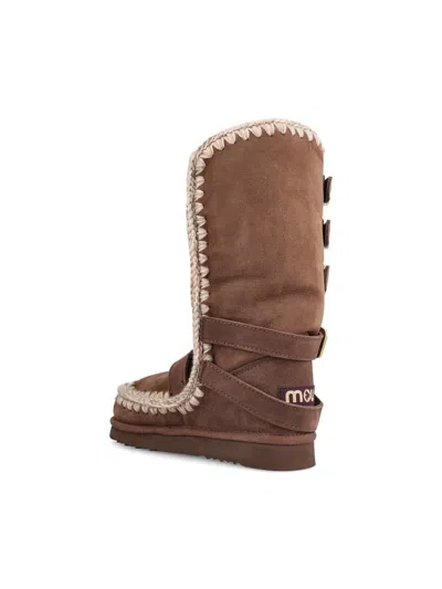 Mou Eskimo 40 Buckle Straps Boots In Multi
