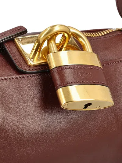 Chloé Womens Crafty Brown Paddington Small Leather Cross-body Bag In Brown