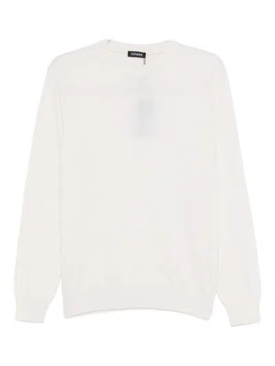 Cenere Maglieria Sweaters In White
