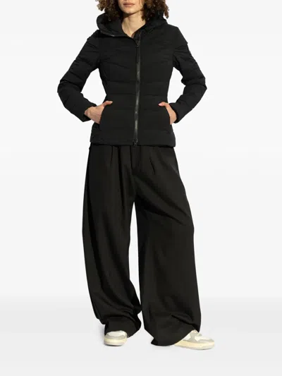 Canada Goose Black Clair Polyamide Jacket In Black