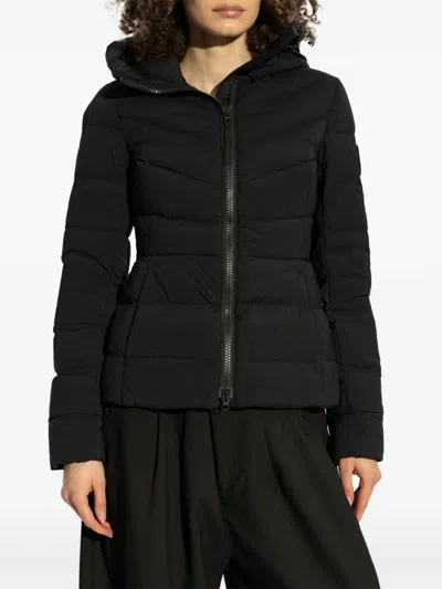Canada Goose Black Clair Polyamide Jacket In Black