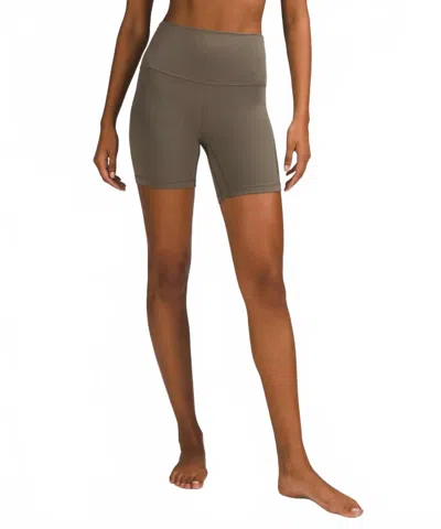 Lululemon Align High-rise Short In Nomad In Neutral