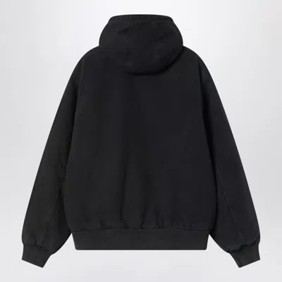 Carhartt Active Hooded Jacket Featuring Pockets In Black