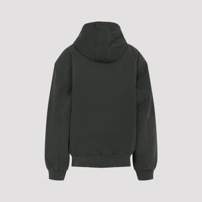 Carhartt Wip Olive Green Organic Cotton Og Active Jacket In Green