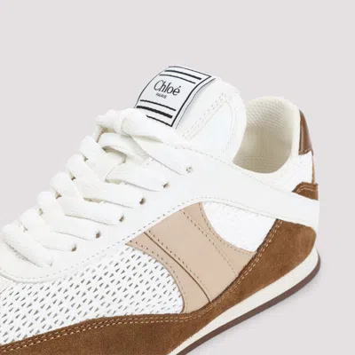 Chloé Chloe Kick Brown Sneakers In Multi