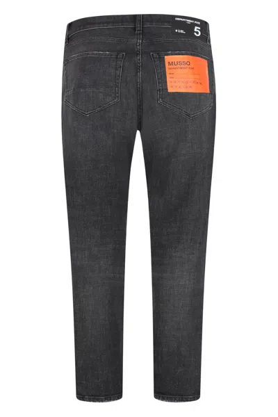 Department Five Jeans Relaxed Fit Musso In Black