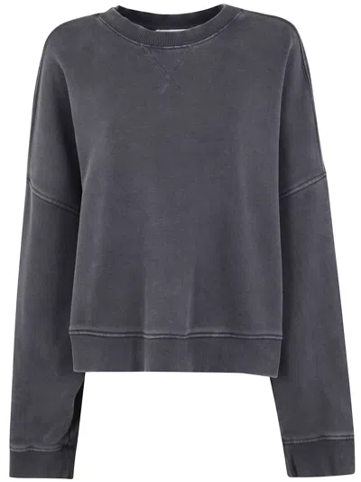 Entire Studios "box" Crew Sweatshirt Clothing In Blue