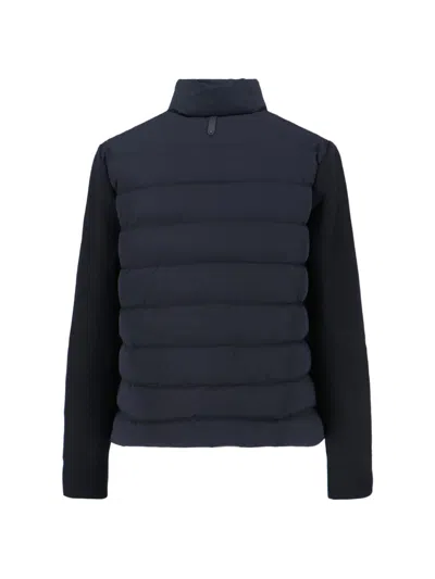 Mackage Oceane-city Light Down Mixed-media Puffer Jacket In Black