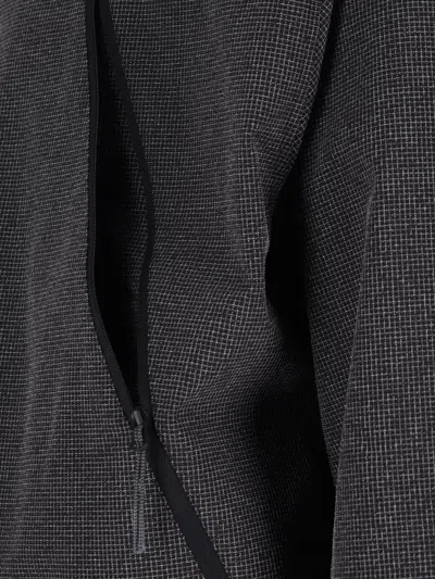 Roa Lamon Reinforced Technical Zip Up Shirt Clothing In Gray