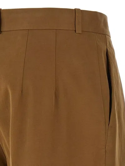 The Row Tailored Trousers With Pleats And Pockets In Multi