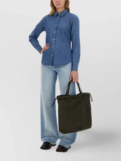 Aspesi Denim Shirt In Blue