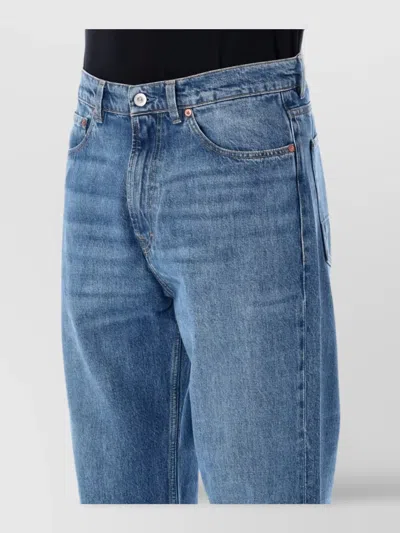 Our Legacy Regular Fit Jeans In Shelly Wash In Blue