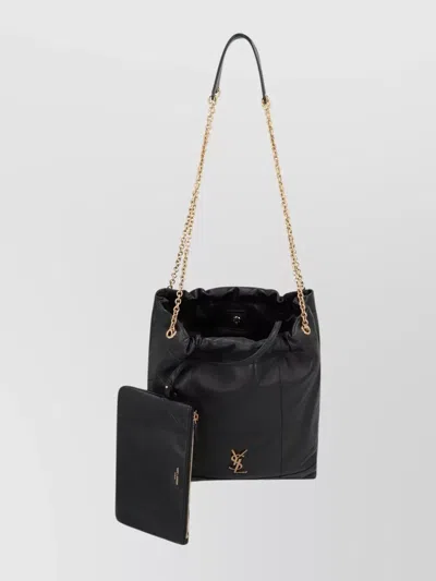 Saint Laurent Jamie 4.3 Pochon In Lambskin In Black