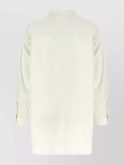 The Row Long Sleeve Collared Shirt With Back Yoke Luka