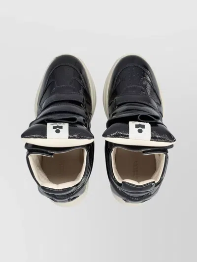 Isabel Marant High-top Sneakers With Glossy Chunky Sole In Multi