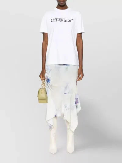Off-white T-shirt With Logo In White