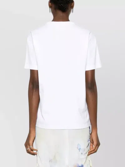 Off-white T-shirt With Logo In White